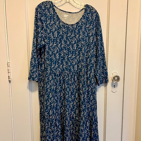 Lands End maxi dress - Large - Picture 1 of 5
